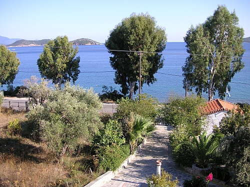 the view from our balcony