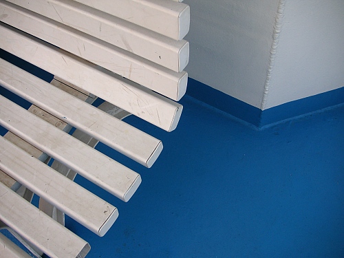 On m/s Charoula - study in white and blue nr.3
