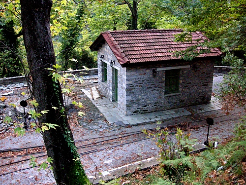 ...past this cabin...