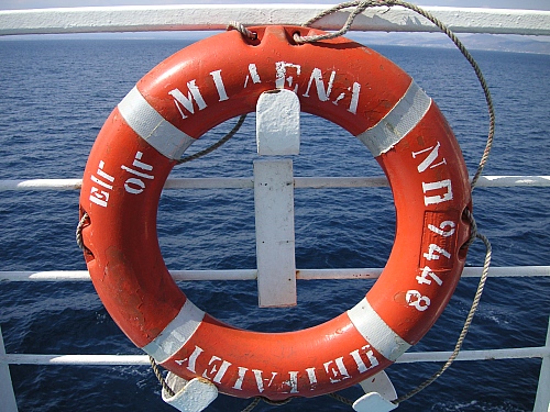And then back towards Skiathos on m/s Milena