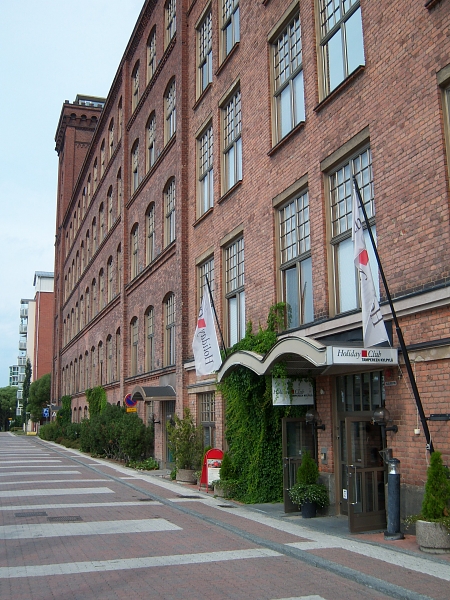 Tampereen kylpylä - Lapinniemi sisäänkäynti