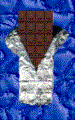 Choco wiggling on bed