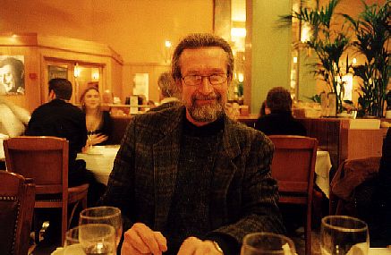 Hannu looking forward to a nice dinner.