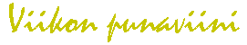 Viikon punaviinin logo